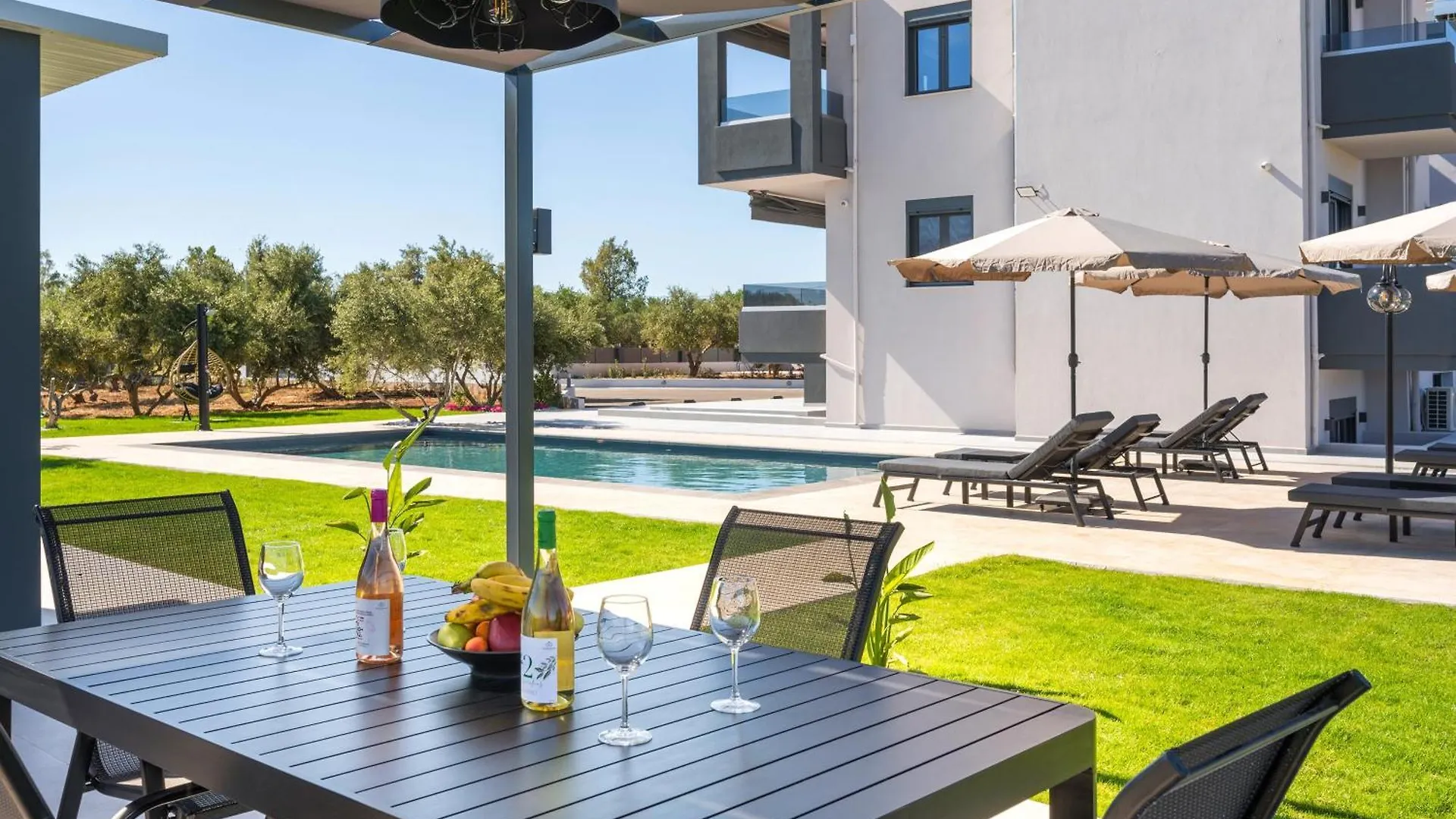Luxury Oasis In Chania - Private Pool, Bbq & Garden By Wehome Apartment